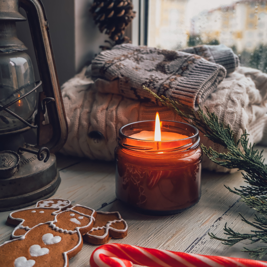 Ziemas maģija: siltums un sveču gaisma 💛