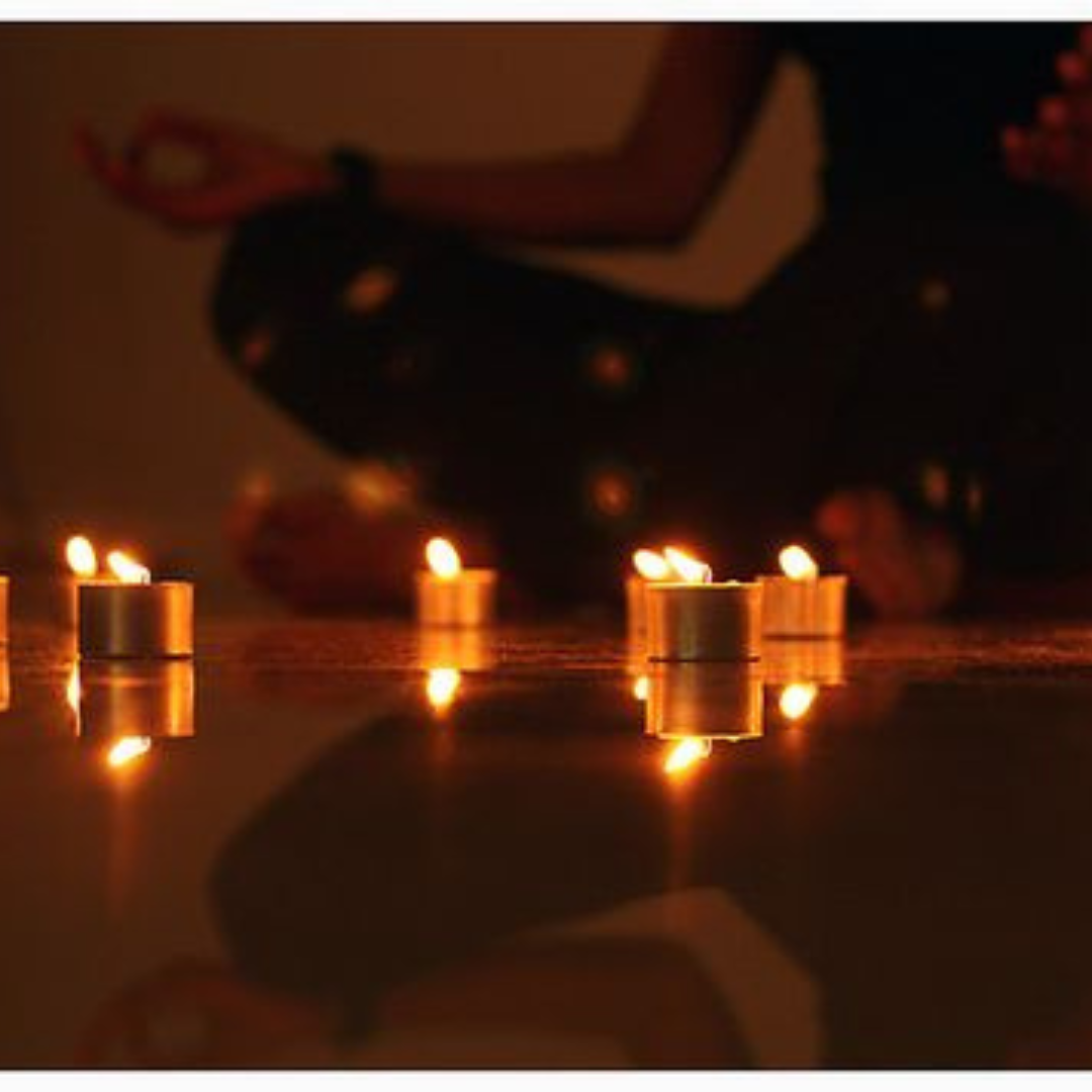 Kā izmantot sveci meditācijas laikā?