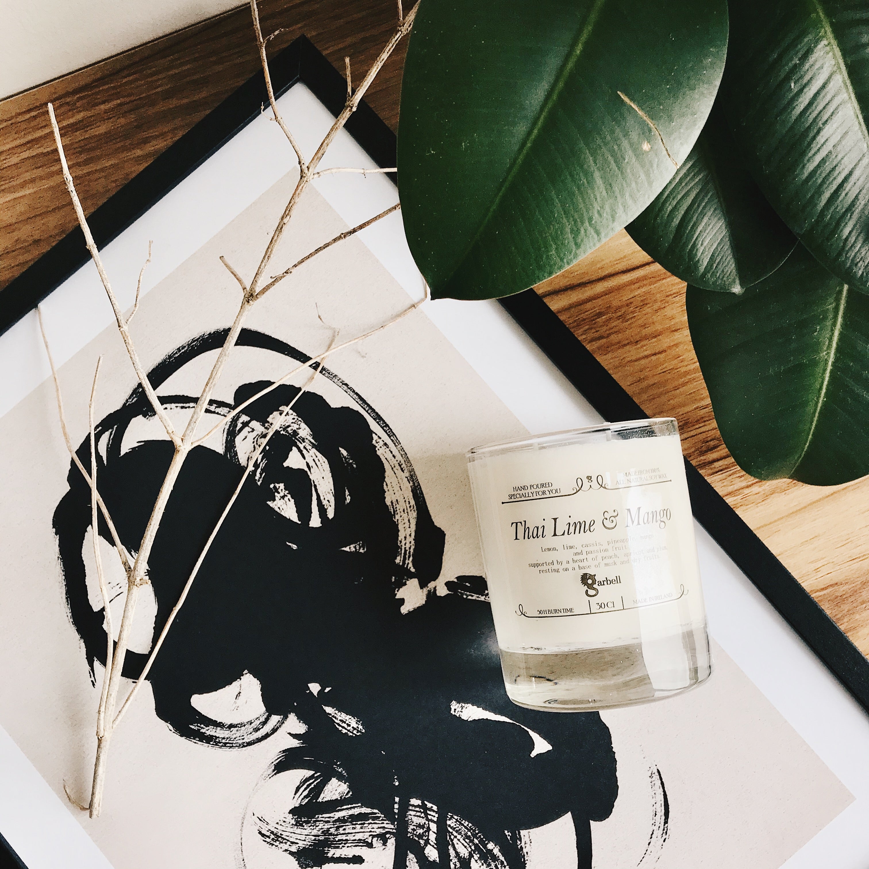 FRUITY SCENTED SOY WAX CANDLES. GARBELL CANDLES