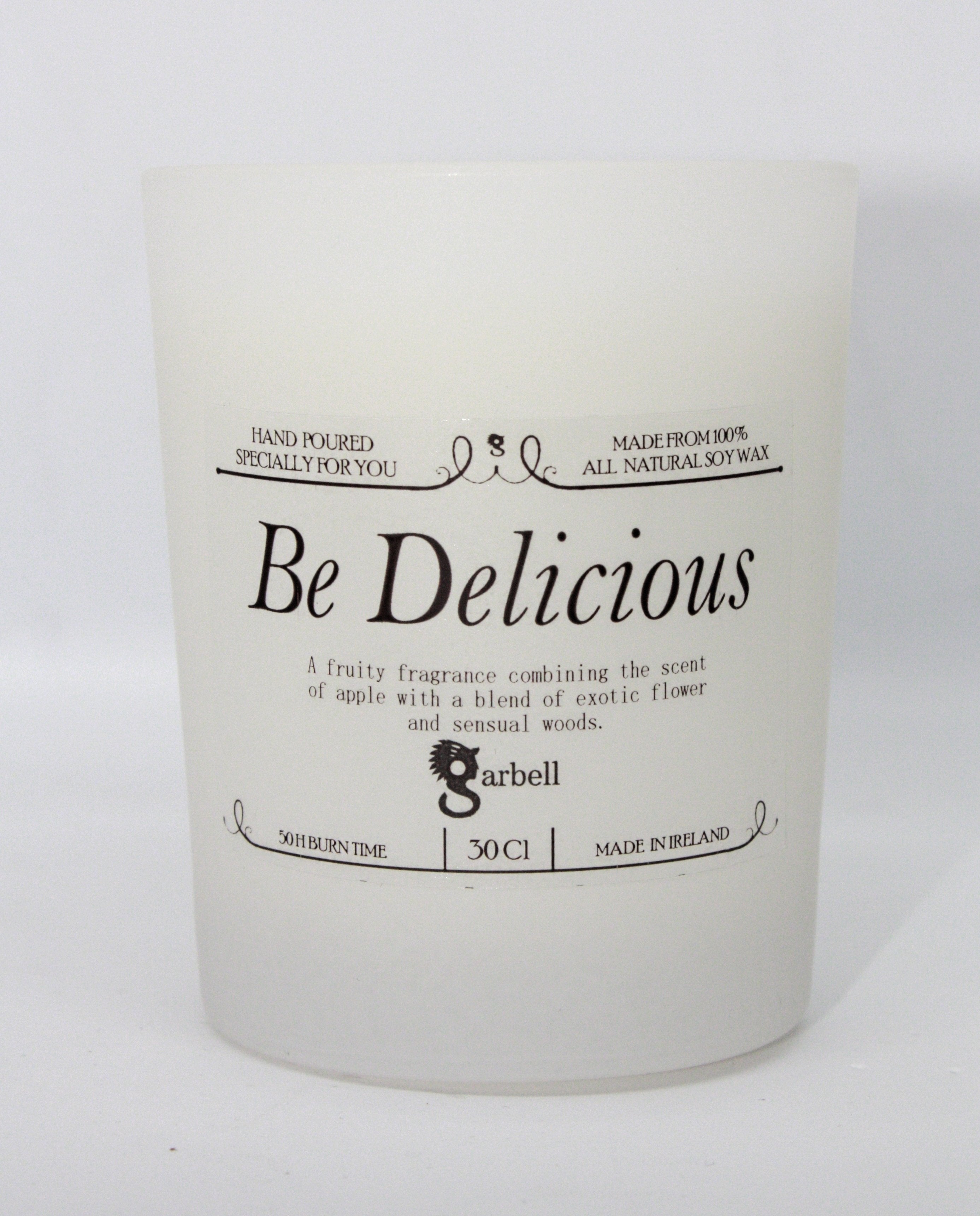 Be Delicious dabīgā sojas vaska svece