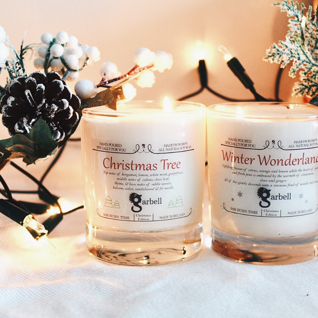 ZIEMAS AROMĀTI SOJAS SVECĒS